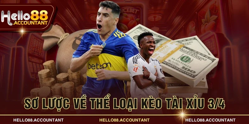 Sơ lược về thể loại kèo tài xỉu 3/4