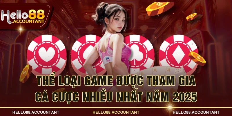Thể loại game được tham gia cá cược nhiều nhất năm 2025